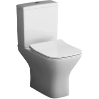 Унитаз-компакт Am.Pm Gem C908601SC безободковый, с сиденьем микролифт, белый