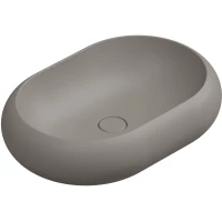 Раковина-чаша GSG Petra PELAV60030 60x42 см, накладная, кашемир матовый