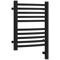 Полотенцесушитель электрический 500x400 черный матовый МЭМ правый Сунержа Аркус 3.0 31-5705-5040