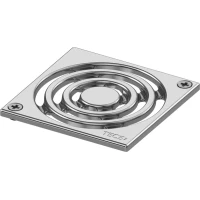 Декоративная решетка 100×100 мм TECE TECEdrainpoint S хром 3665000