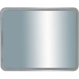 Изображение товара зеркало misty 3 неон п-нео10080-3прснкку 100x80 см, с led-подсветкой, сенсорным выключателем