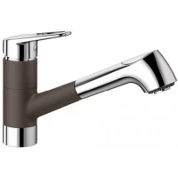 Смеситель для кухни Blanco Notis-S хром/кофе 523258