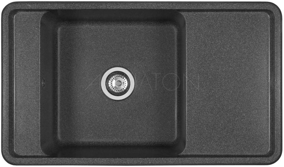 

Кухонная мойка Акватон Беллис графит 1A724832BS210