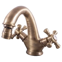 Смеситель для биде с донным клапаном Rav Slezak Morava Retro MK343.5SM