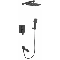 Душевой комплект 310x210 мм Rose R1535H