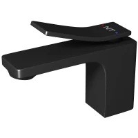 Смеситель для раковины NT Bagno Volno B NT1801В черный матовый