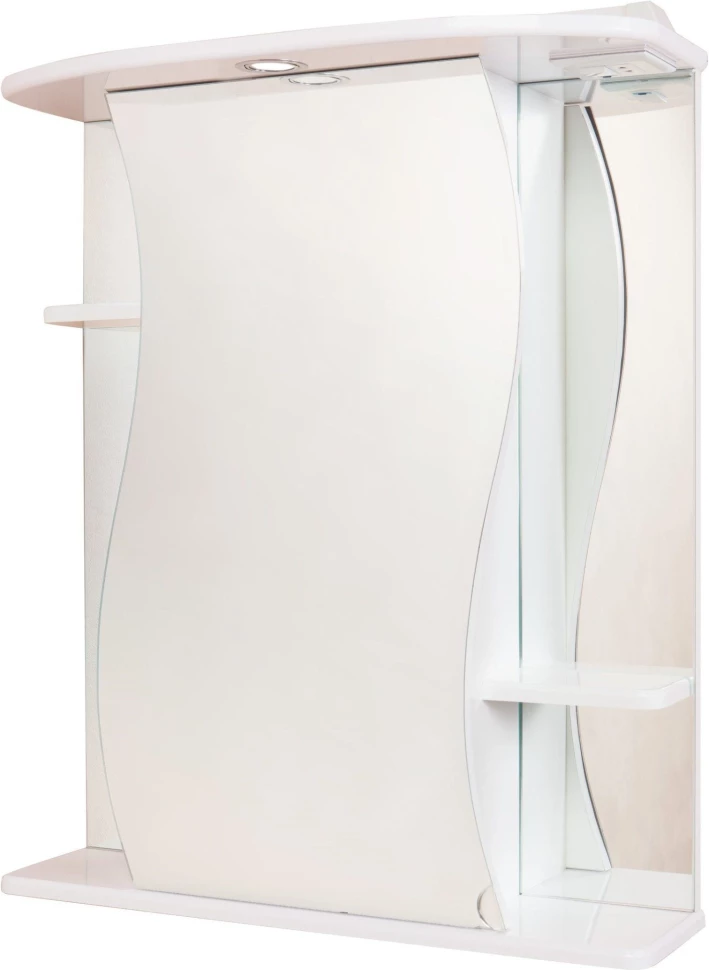 Зеркальный шкаф 55x71,2 см белый глянец L Onika Лилия 205518 лилия азиатская ориндж электрик
