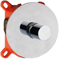 Смеситель для душа AQG Tube 01TUB350CR встраиваемый, хром