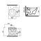 Унитаз подвесной Bien Moly MLKA052N1VP0W3000 безободковый, с сиденьем микролифт, белый - 2