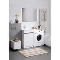 Комплект мебели белый глянец 115 см Aqwella Forma FOR0105KL + FOR.11.04.D-R + SM0210