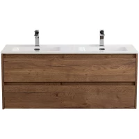 Тумба под раковину BelBagno Kraft KRAFT-1200-2C-SO-2-RT 120 см, подвесная, Rovere Tabacco