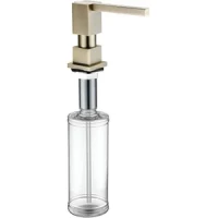 Дозатор для жидкого мыла Gappo G404-4 300 мл, встраиваемый, для кухни, бронза 