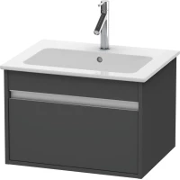 Тумба графит матовый 60 см Duravit Ketho KT641804949