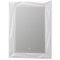 Зеркало 70,2x90,2 см белый глянец Aima Design Brilliant/Cristal Light У51937