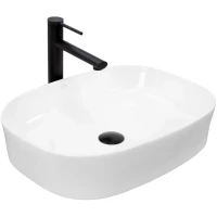 Раковина-чаша Rea Angie REA-U4121 52x38 см, накладная, белый