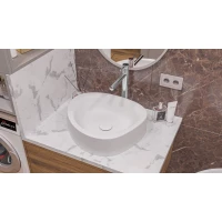 Раковина 40x35 см Whitecross Moonstone A 0727.040035.200