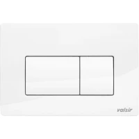 Кнопка смыва Valsir P1 VS0871301 для инсталляции, белый глянец