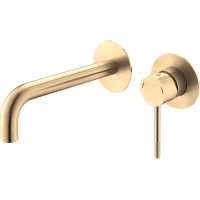 Смеситель для раковины Voda Vessel VSL28G встраиваемый, золотой матовый