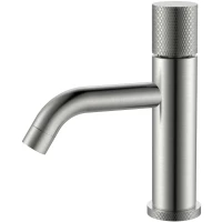 Смеситель для раковины Boheme Stick Touch 121-NB.2 никель матовый