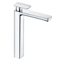 Смеситель для раковины Kludi E2 492980575 без донного клапана, хром