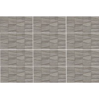 Декор Ibero Materika Tektonia Dark Grey 31.6x63.5