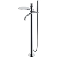 Смеситель напольный для ванны Boheme Stick Spirale 129-CRCR.4 хром