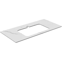 Столешница Kerama Marazzi Plaza Монте Тиберио PL2.SG50008220R\120 117 см, белый мрамор