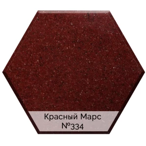 Изображение товара смеситель для кухни aquagranitex красный марс c-1040(334)