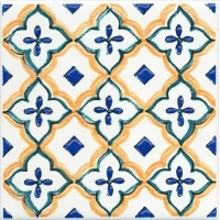 Вставка Kerama Marazzi  Капри майолика 9,8x9,8 STG/A491/1146H