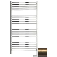 Полотенцесушитель электрический 1200x600 состаренная бронза МЭМ правый Сунержа Флюид 2.0 05-5221-1260