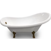 Акриловая ванна Gemy G9030 D 175x82 см, отдельностоящая, белый