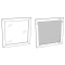 Зеркало 80x80 см белый глянец Corozo Классика SD-00000271 - 6