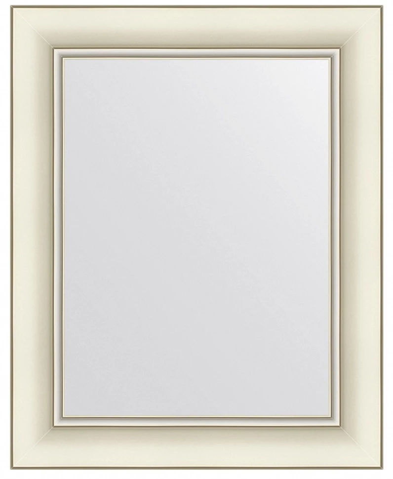Зеркало 41x51 см белый с серебром Evoform Definite BY 7625 зеркало 51x51 см белый с серебром evoform octagon by 7430
