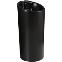 Раковина WeltWasser Leerbach 4546 MT-BL 10000013341 45x46 см, напольная, черный матовый