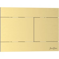 Кнопка смыва Iberica Blanca Inox-R IB.B015.03 для инсталляции, золотой матовый