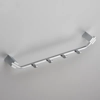 Планка с крючками Schein Watteau 121*4В для ванны, хром