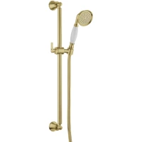 Душевой гарнитур Cezares Liberty LIBERTY-SD-BORO 1 режим, золотой матовый