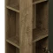 Шкаф одностворчатый подвесной 35x85 см дуб кантри/антрацит R Акватон Терра 1A247503TEKA0 - 7
