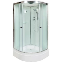 Душевая кабина 100x100x220 см Deto D271SEL матовое