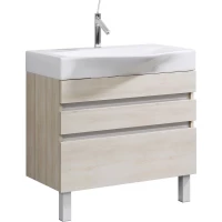 Тумба с раковиной акация 80 см Aqwella 5 Stars Bergamo SETBer.01.08/n/A/Ber.08.04.D