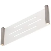 Полка стеклянная Stil Haus Saturno ST17(54) 32 см, нержавеющая сталь