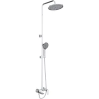 Душевая система BelBagno Marino MARINO-VSCM-CRM 250 мм, со смесителем, хром