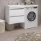Комплект мебели белый 120 см L Opadiris Фреш - 2