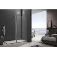 Неподвижная перегородка 90 см Good Door Walk In SP2-90-C-CH прозрачное