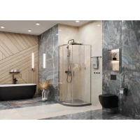 Душевой уголок 80x80 см Ambassador Kingston 14011106 прозрачное