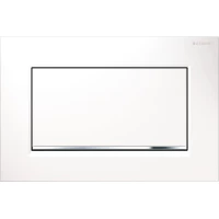 Кнопка смыва Geberit Sigma 30 115.893.KJ.1 для инсталляции, белый/хром/белый