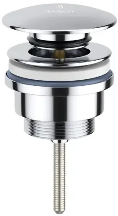 Донный клапан для раковины AltroBagno Beni aggiuntivi PU 070213U Cr универсальный, хром