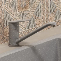 Смеситель для кухни Uperwood Econ UPD-E-001-03 серый матовый