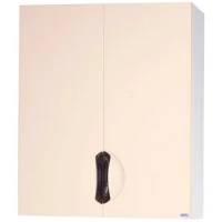 Шкаф подвесной бежевый глянец/белый глянец Bellezza Лагуна 4642109180076
