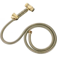 Гигиенический душ Zorg Antic AZR P007 BRONZE с держателем, шлангом, бронза